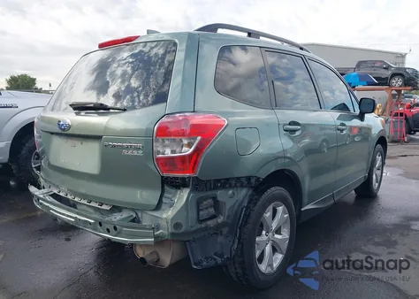2016 Subaru Forester 2.5I z USA, uszkodzony, nr VIN JF2SJABCXGH544330